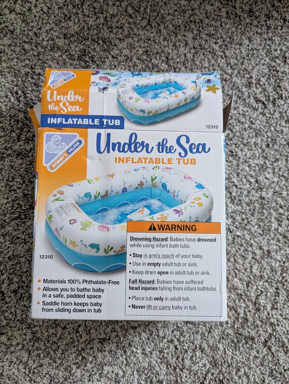 Inflatable Tub Like New Condition